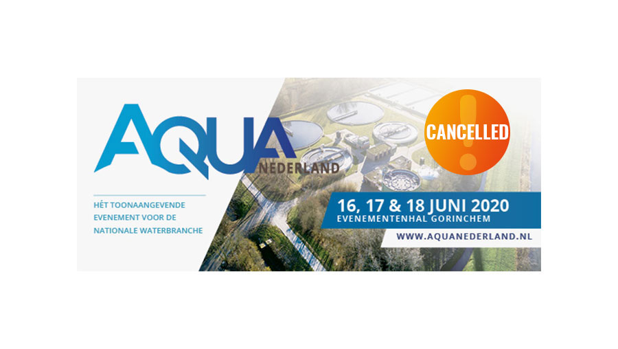 Abgebrochen: Aqua Nederland Vakbeurs 2020. Nächste Ausgabe 2021